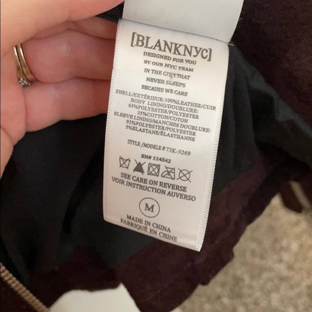 BLANK NYC Girls Faux Suede Jacket - Picture 6 of 8